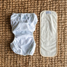 Load image into Gallery viewer, Swim Nappy and Wet Bag Duo - Sun Shower
