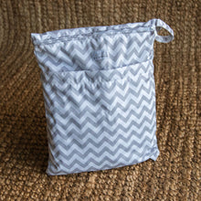 Load image into Gallery viewer, Cloth Nappy and Wet Bag Duo - Ziggy Zag
